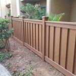 How close to the fence can you build a patio?