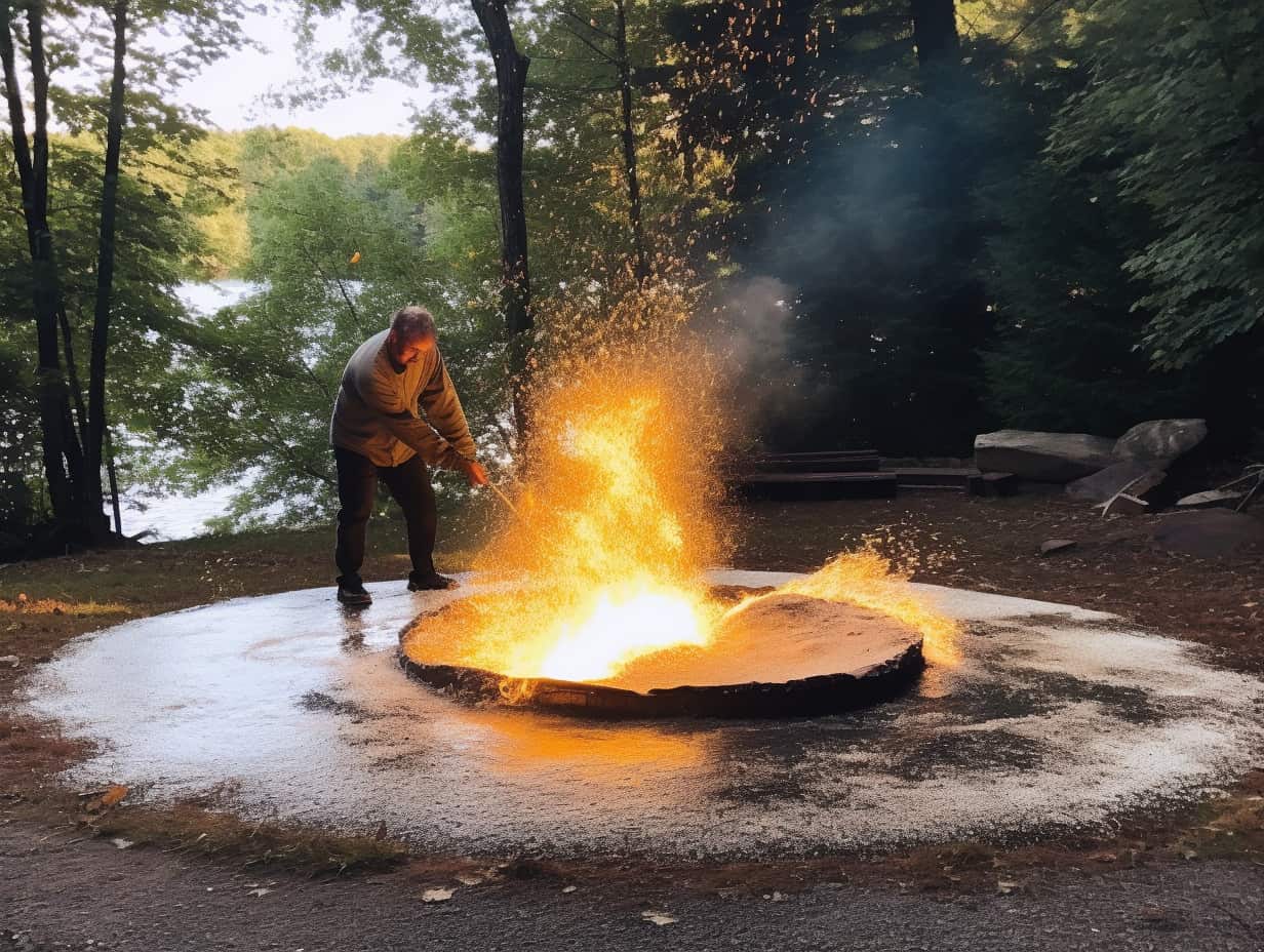 3 Effective Ways to Extinguish Your Fire Pit Fire Clever Patio