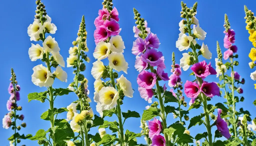 Hollyhock varieties