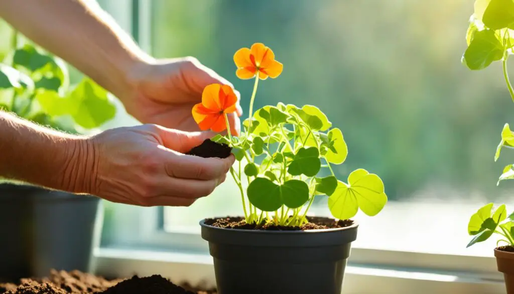 Nasturtium Planting