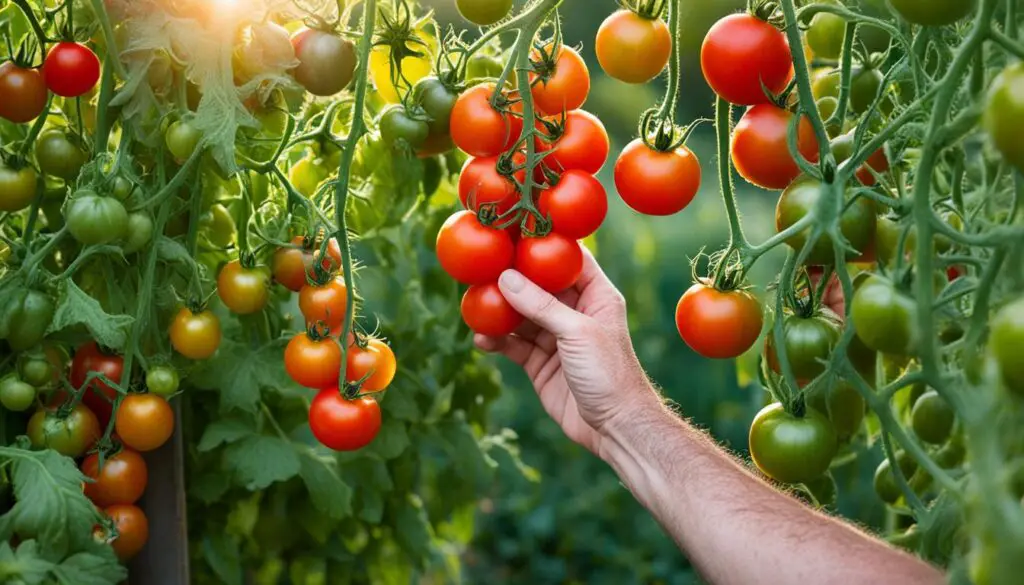 Perfect Time to Pick Tomatoes