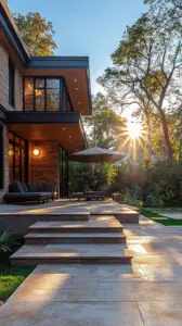 10 Simple and Modern Concrete Patio Ideas on a Budget - Clever Patio