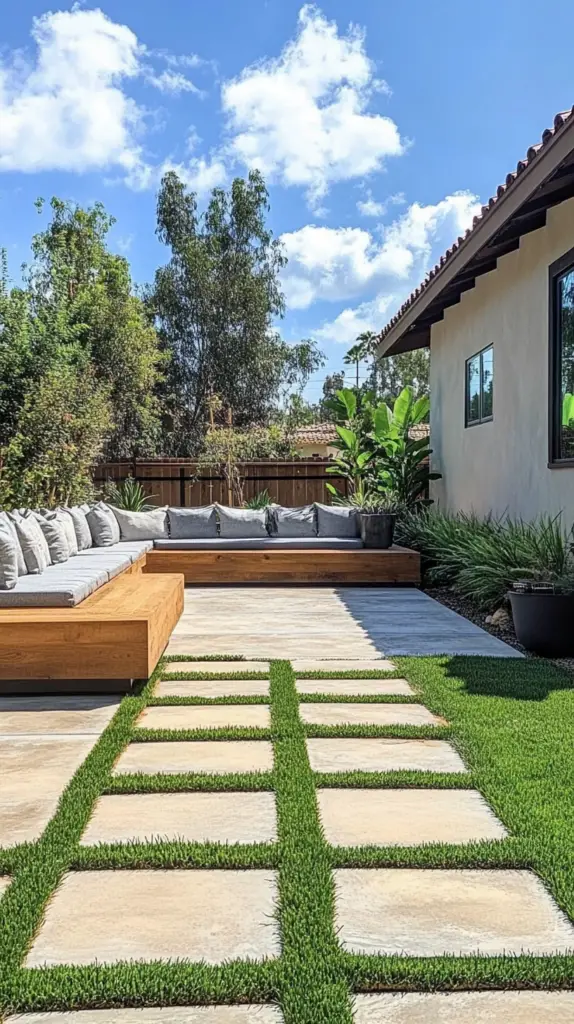 Simple and Modern Concrete Patio Ideas